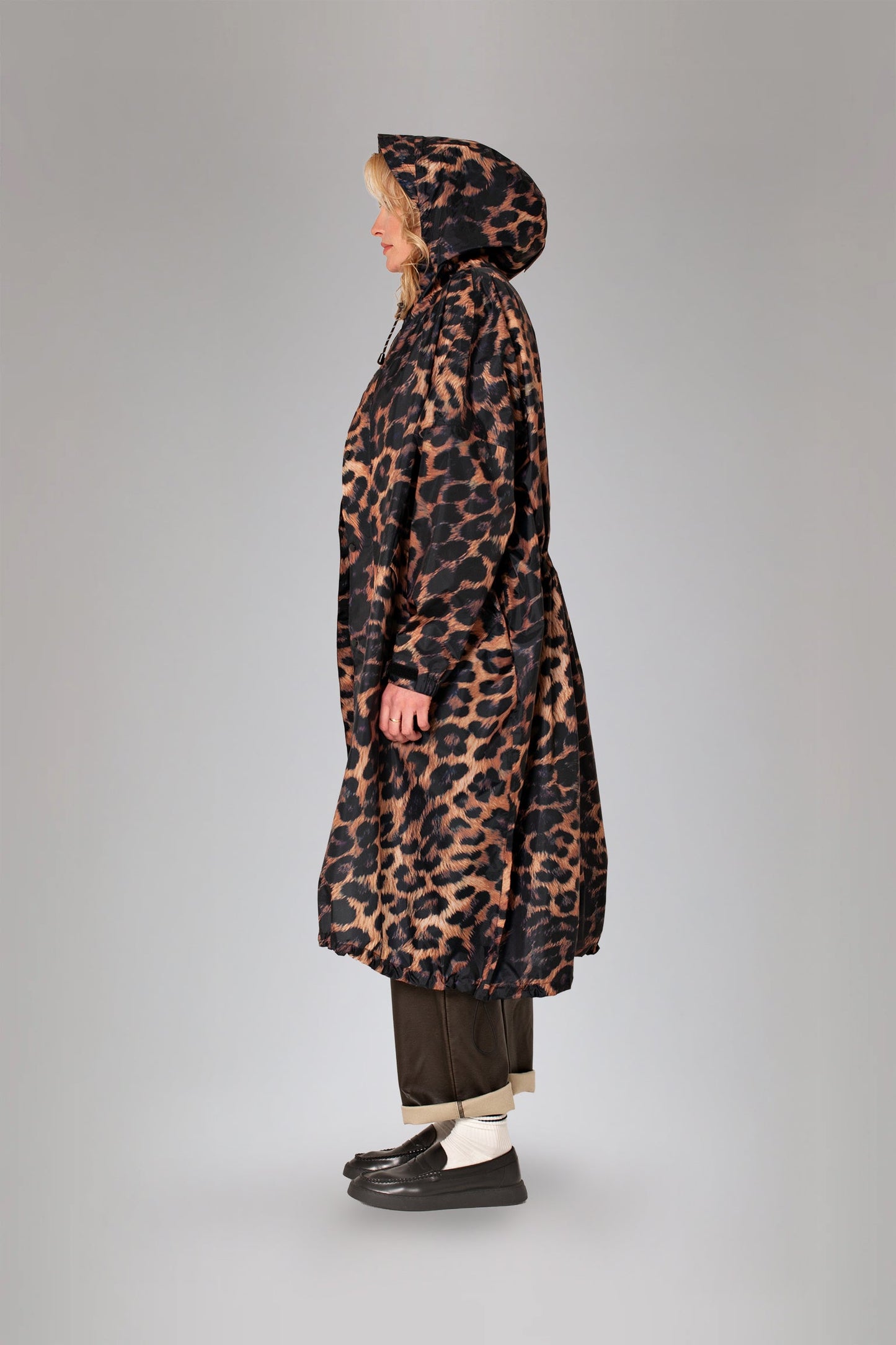 Rain Coat - Dark Leopard