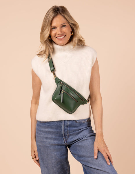 O My Bag Beck's Bum Bag - Pine Green