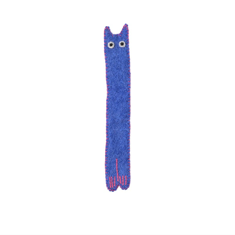 The Curious Bookmark - Electric Blue