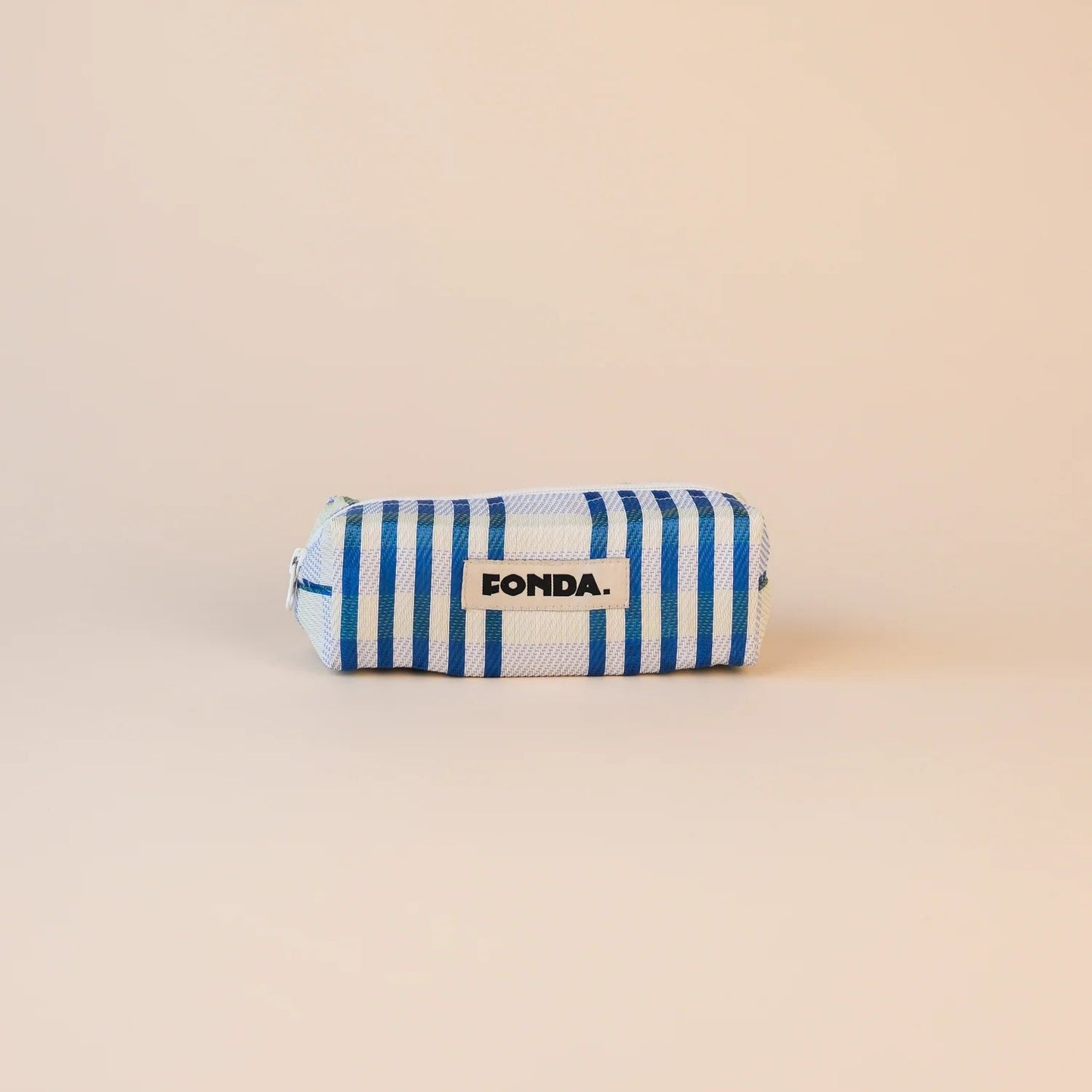 Tiny Tube - Blue White  Neon Yellow