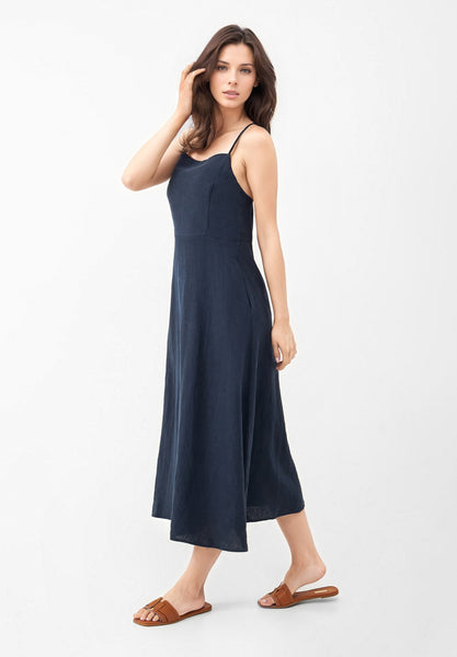 Giana Dress - Midnight Blue