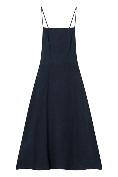 LAST ONE in L - Giana Dress - Midnight Blue