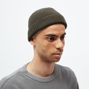 Christoph Beanie - Dark Olive