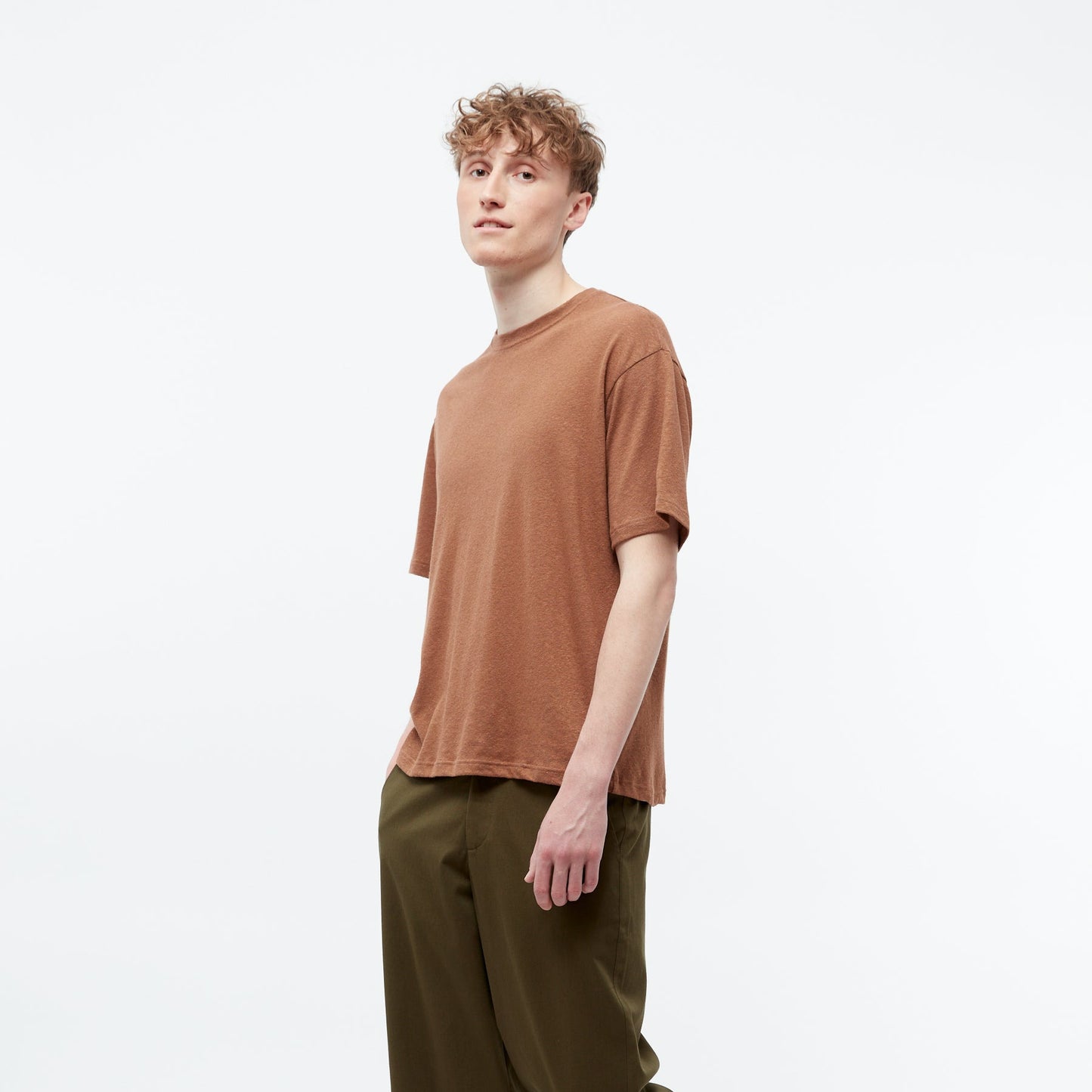 Lasse T-Shirt - Pecan Brown