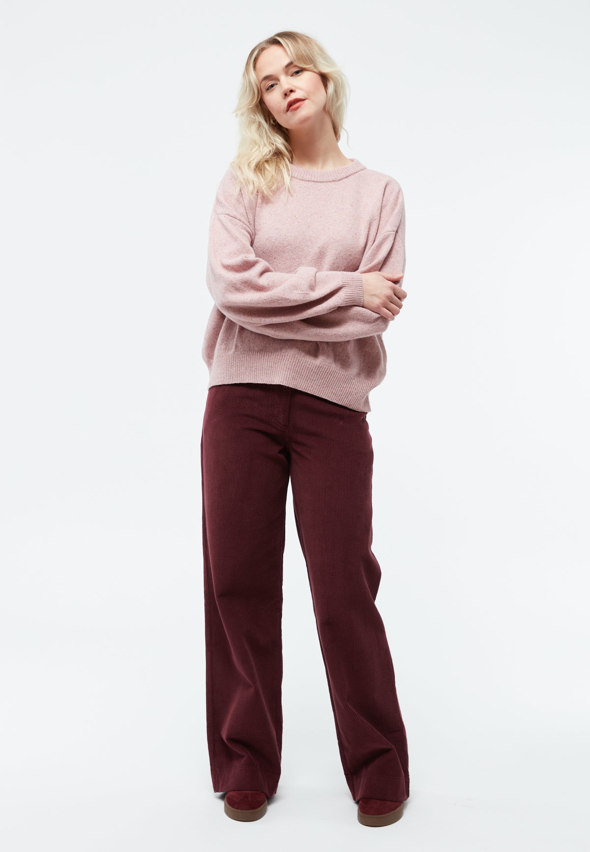 Juliana Wool Sweater - Light Pink