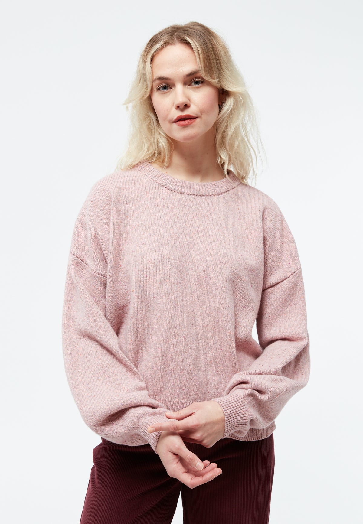 Juliana Wool Sweater - Light Pink