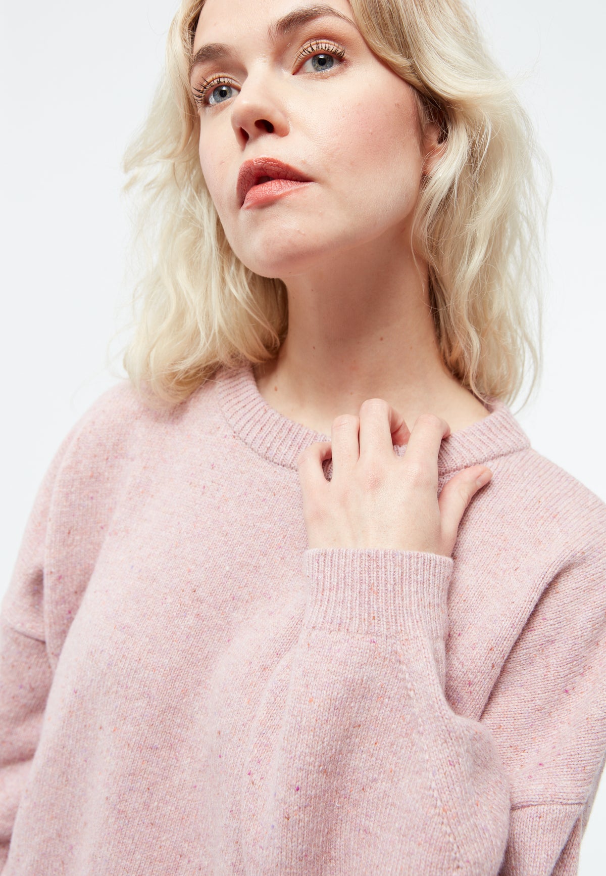 Juliana Wool Sweater - Light Pink