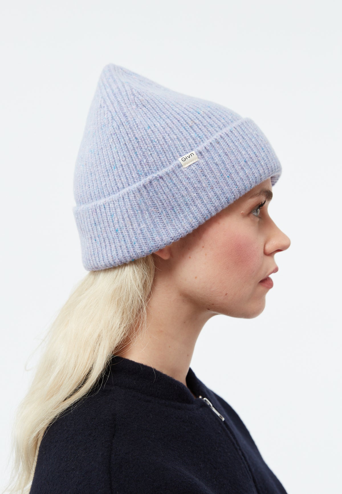 Lars Wool Beanie - Lilac