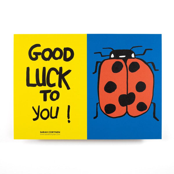 Sarah Corynen Greeting Card - Good Luck