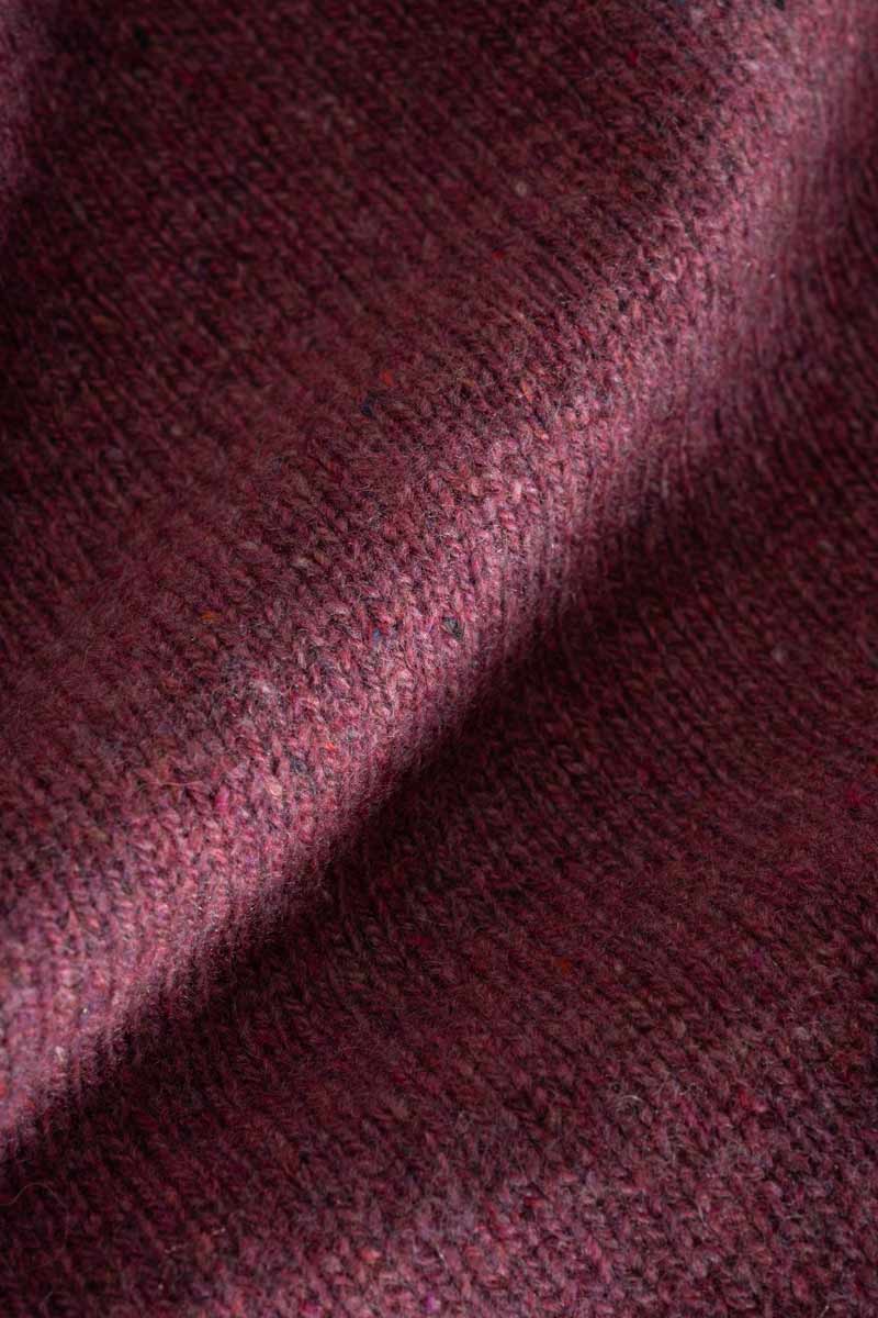 Angela Cashmere Gilet - Red Marsala