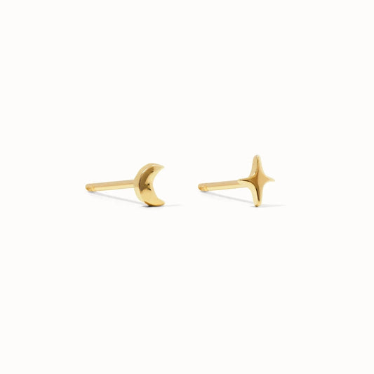 Eclipse Studs - Gold