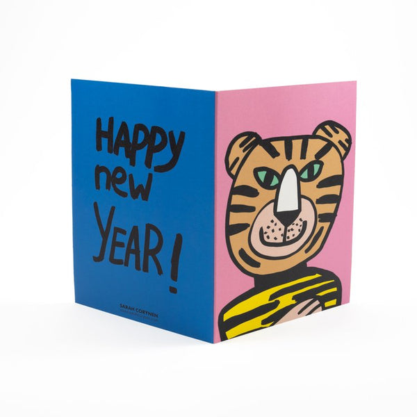 Sarah Corynen Greeting Card - Happy New Year