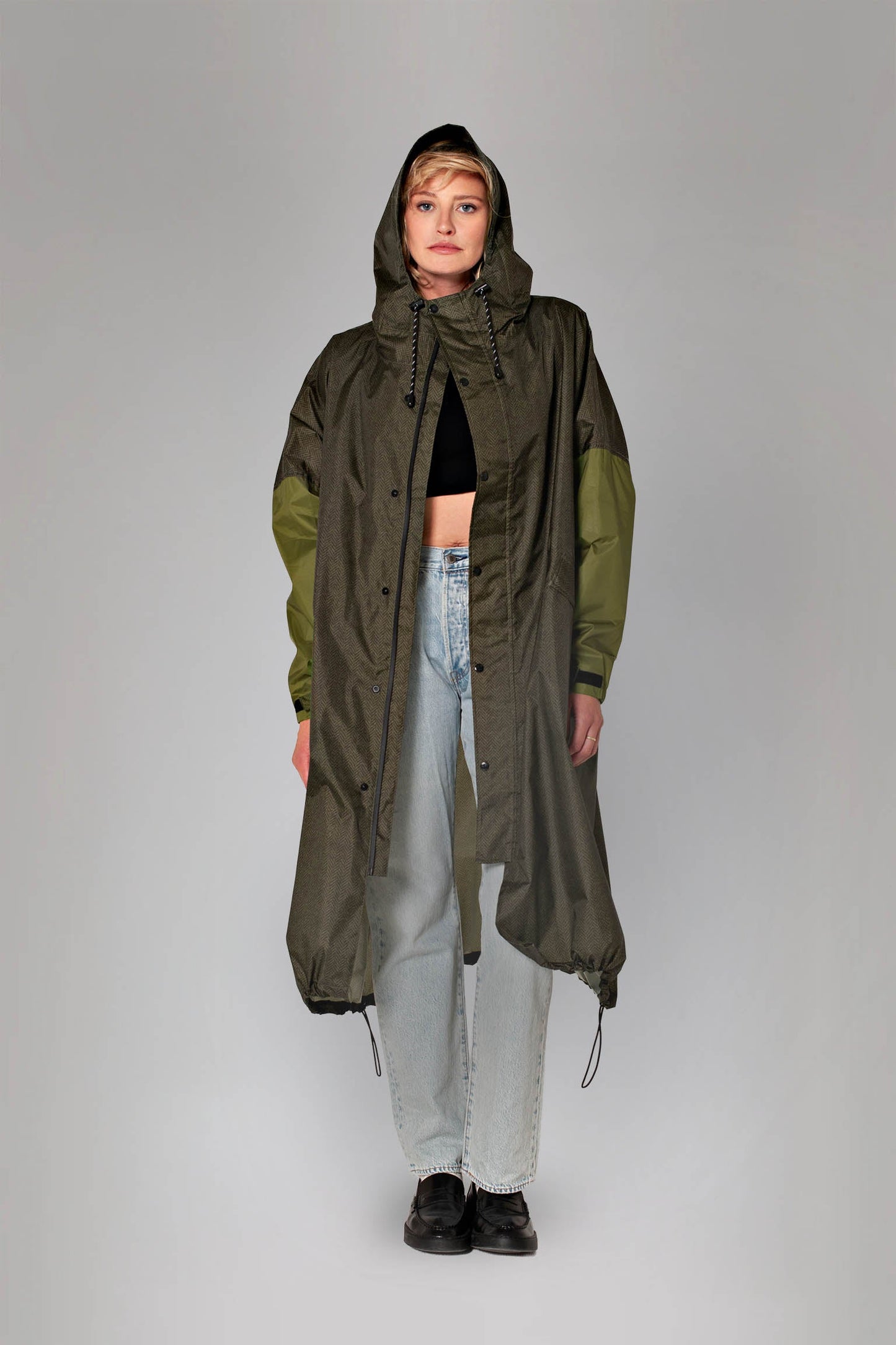 Rain Coat - Herringbone