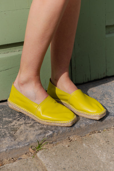 Jutelaune Espadrilles - Lime