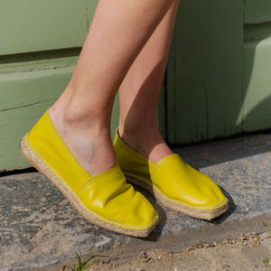 Jutelaune Espadrilles - Lime