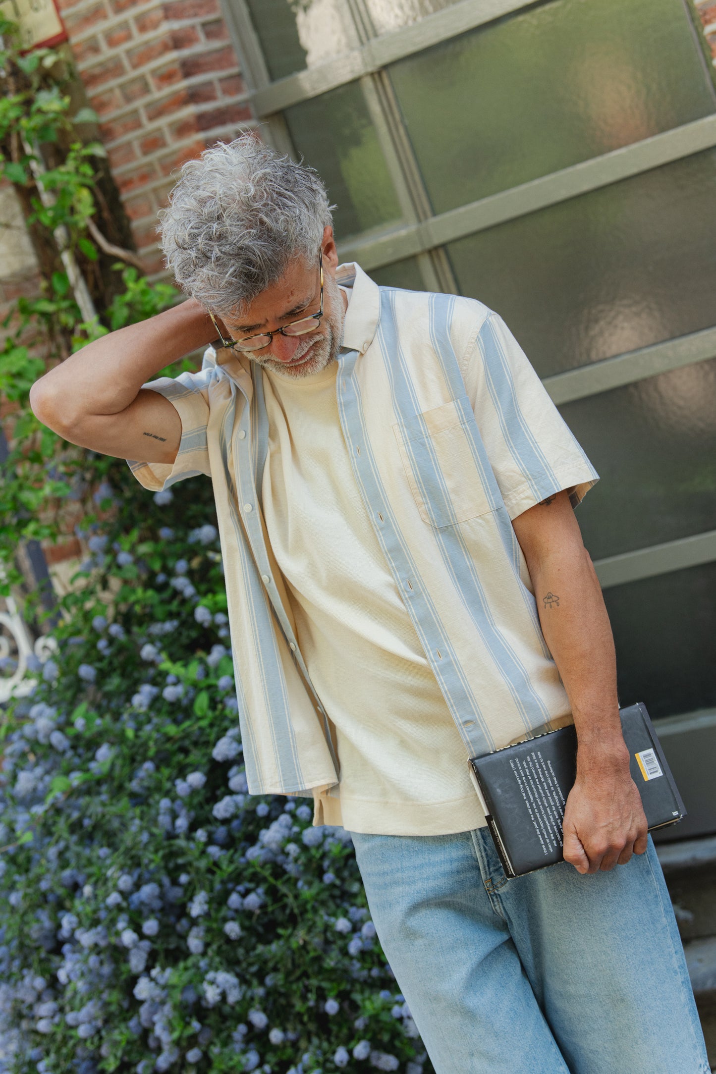 Maarkos Waffle T-Shirt - Pure