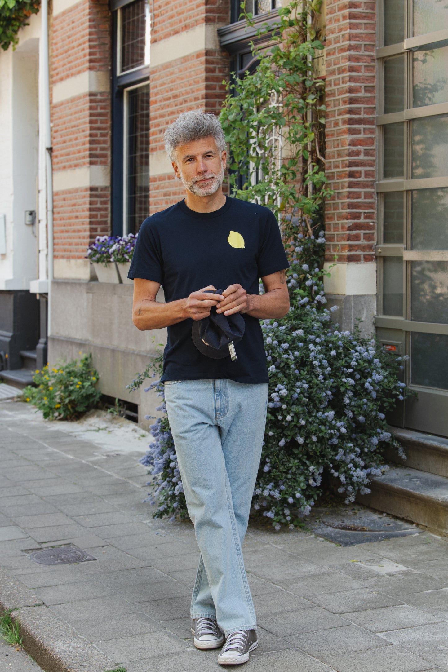 Yannick Denim Pants - Light Blue