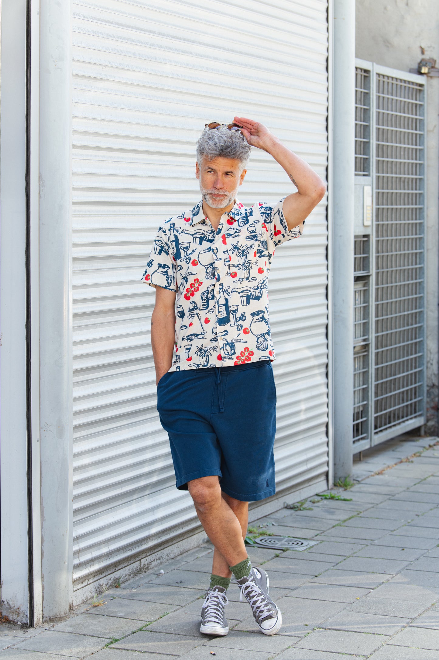 GMT Dye Shorts - Night Sky Wash