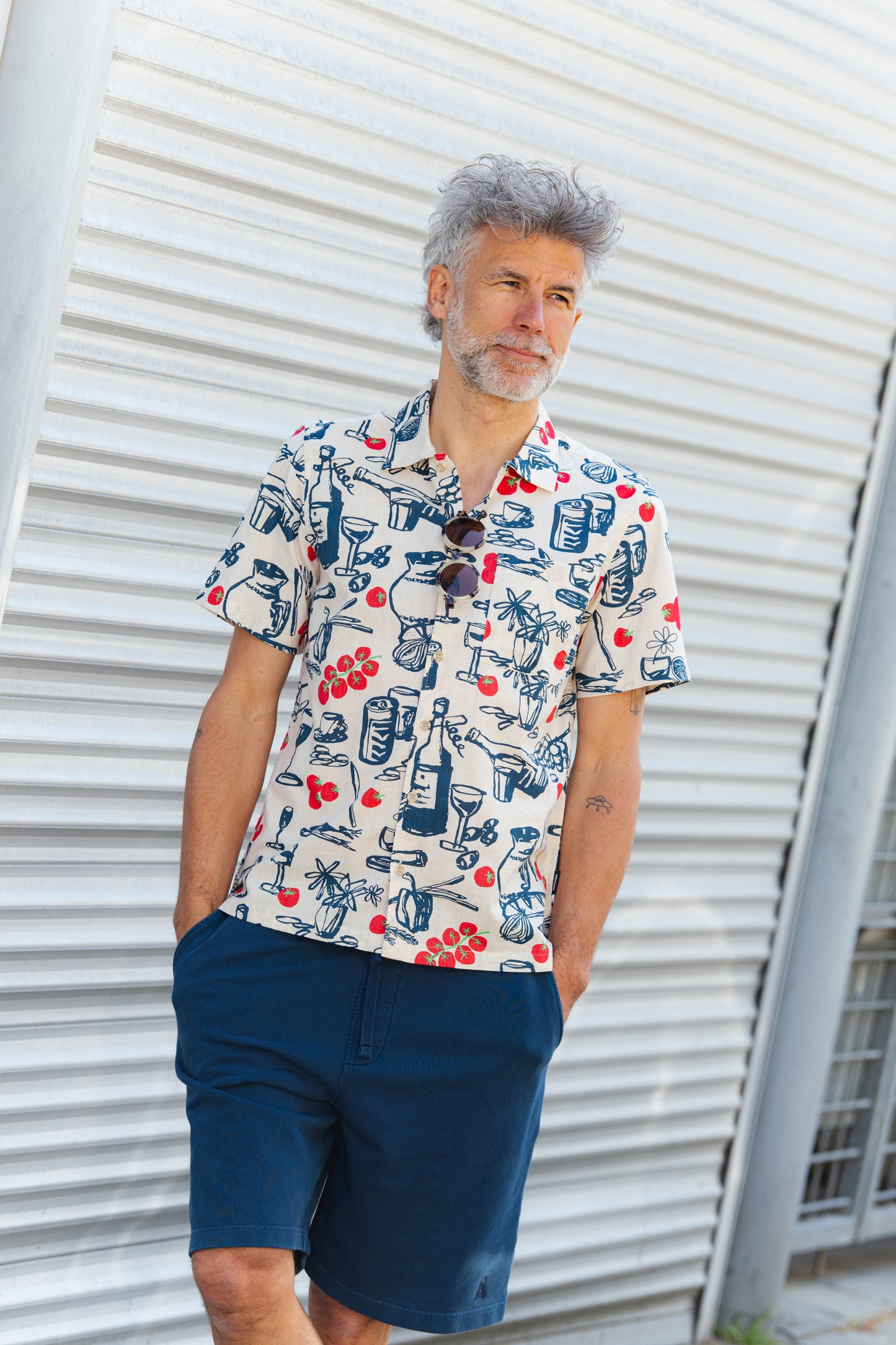 Brantevik Dinner Time Shirt - Blue