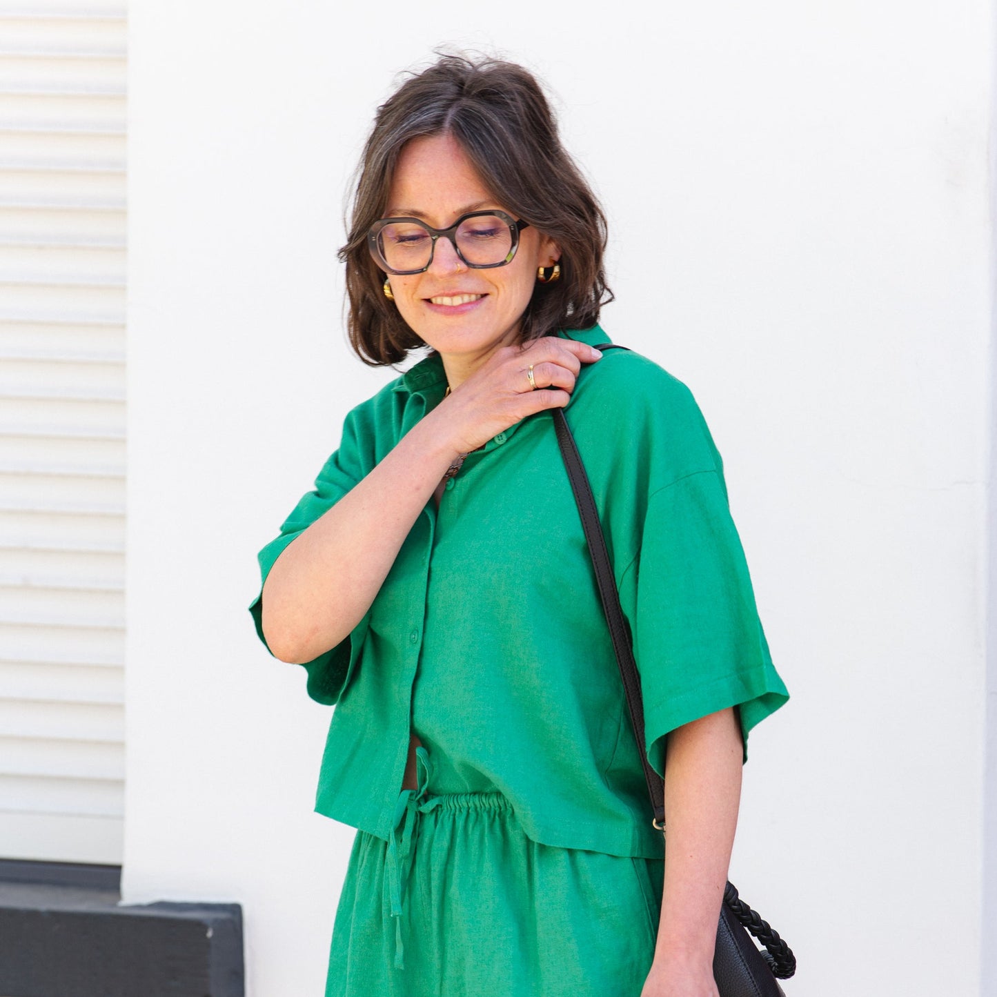 Bali Loose Shorts - Green