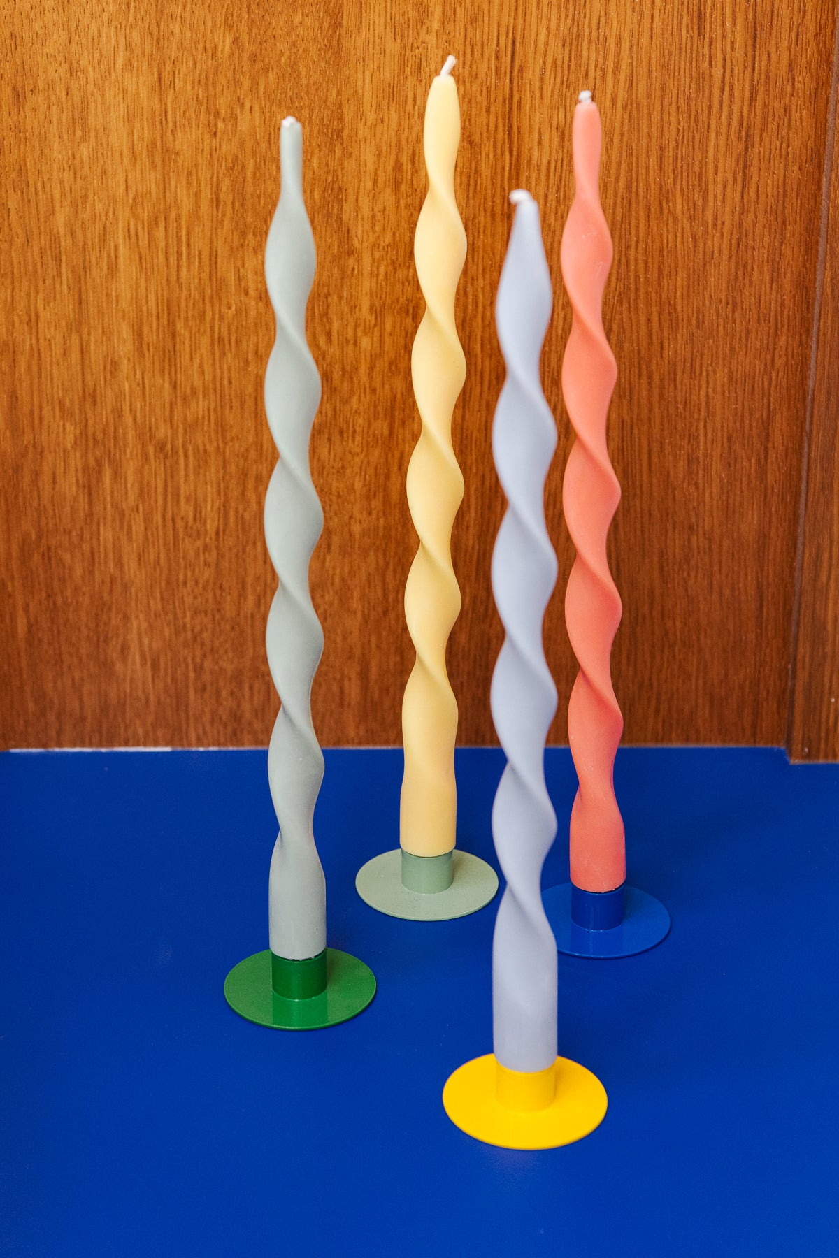 Original Home Big Lazy Spiral Candle - Pink