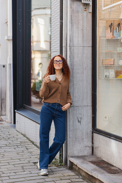 Kanan Cardigan - Camel Brown