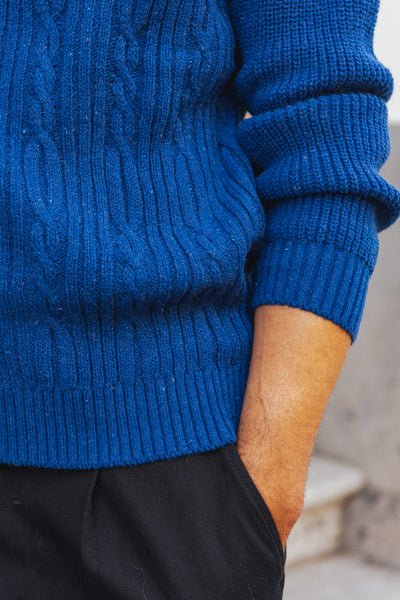 Ludvika Sweater - Royal Blue