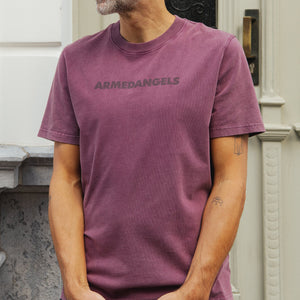 Taalu T-shirt - Crushed Berry Washed