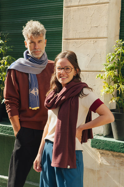 Dana Scarf - Aubergine