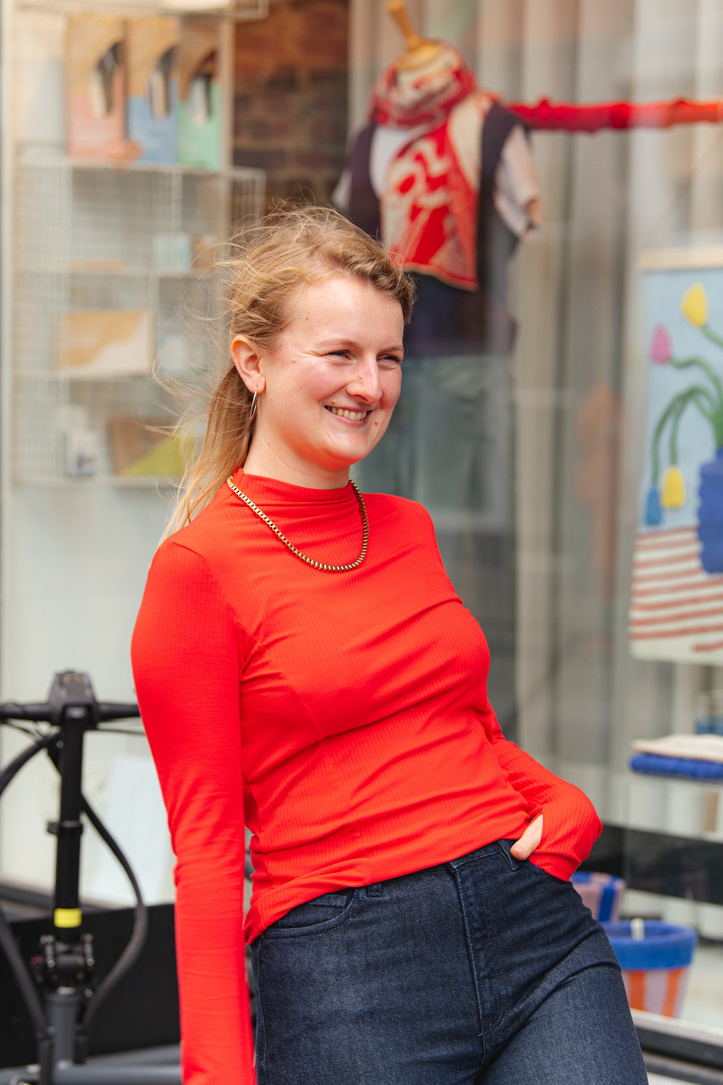 LAST ONE in XS - Gunna Top - Red