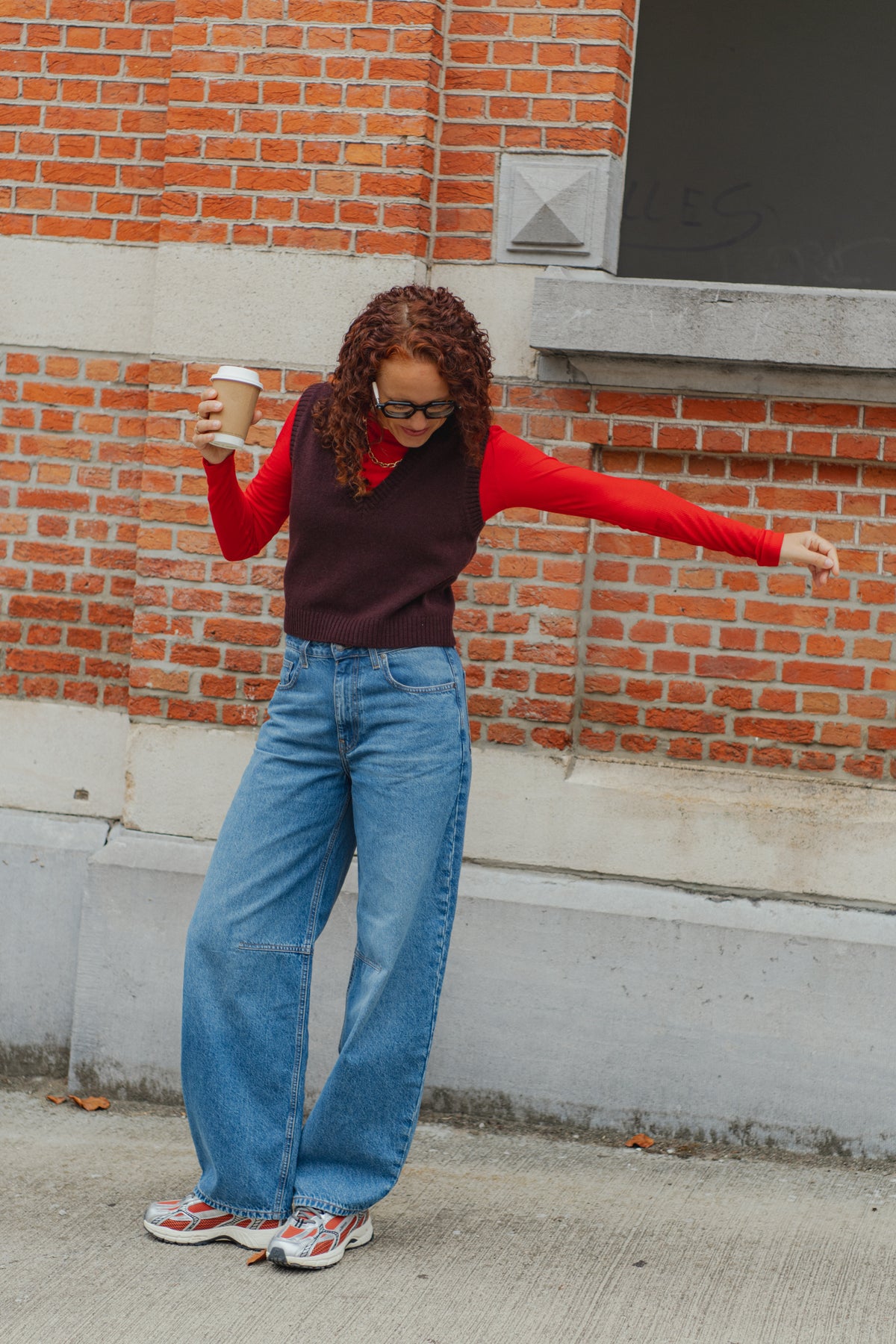 Longsleeve Tencel - Red