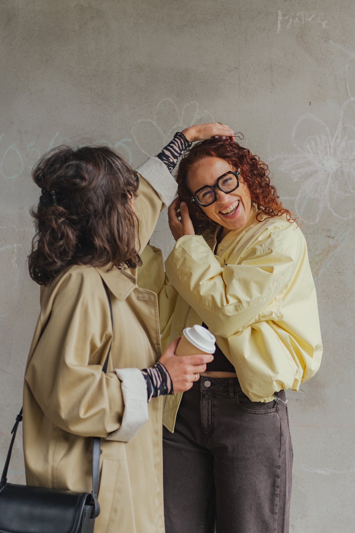 Alesia Oversized Bomber - Butter