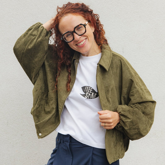 Faux Suede Jacket - Mountain View