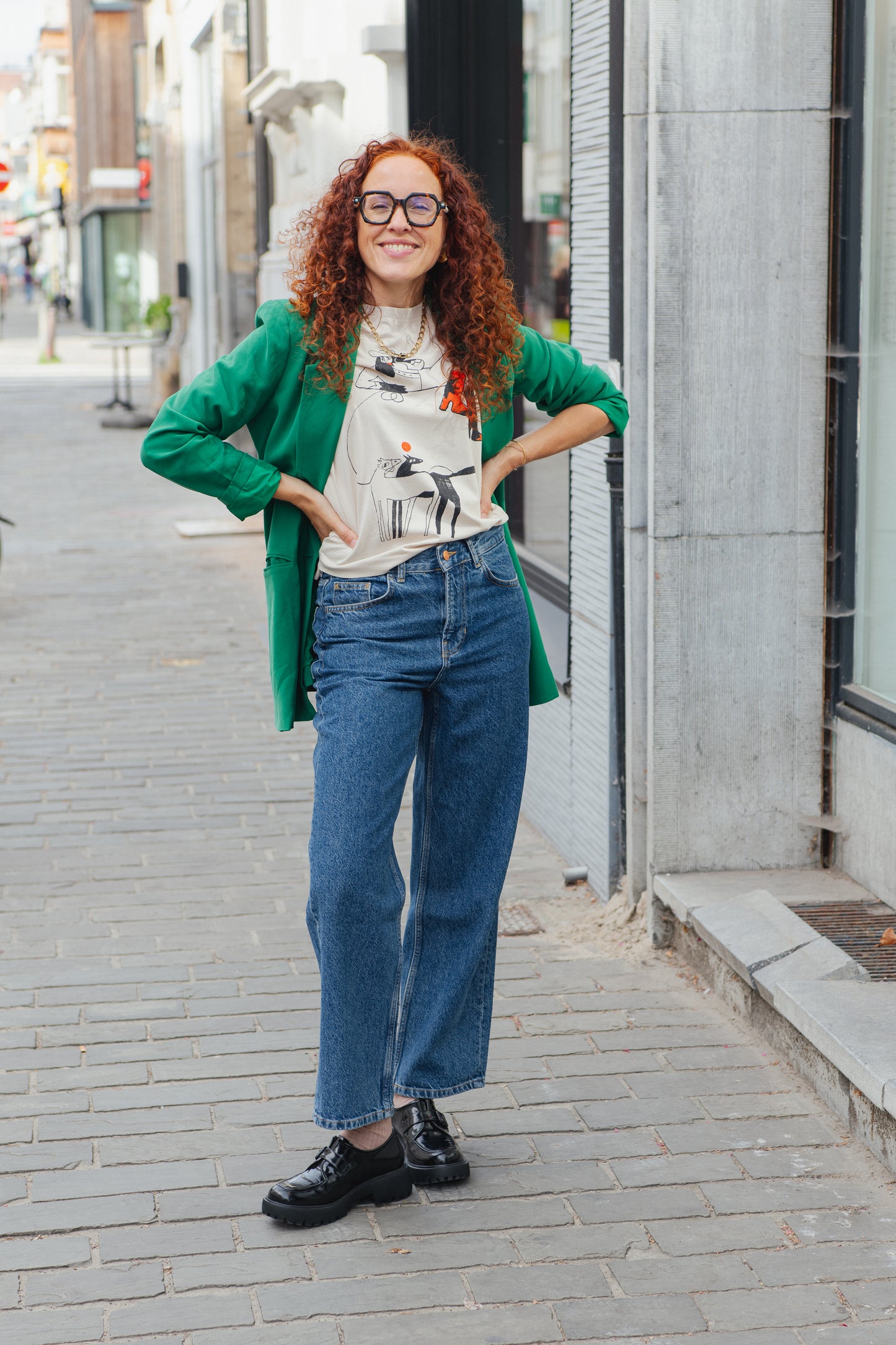 LAST ONE in 33 - Denim Pants Essen - Blue