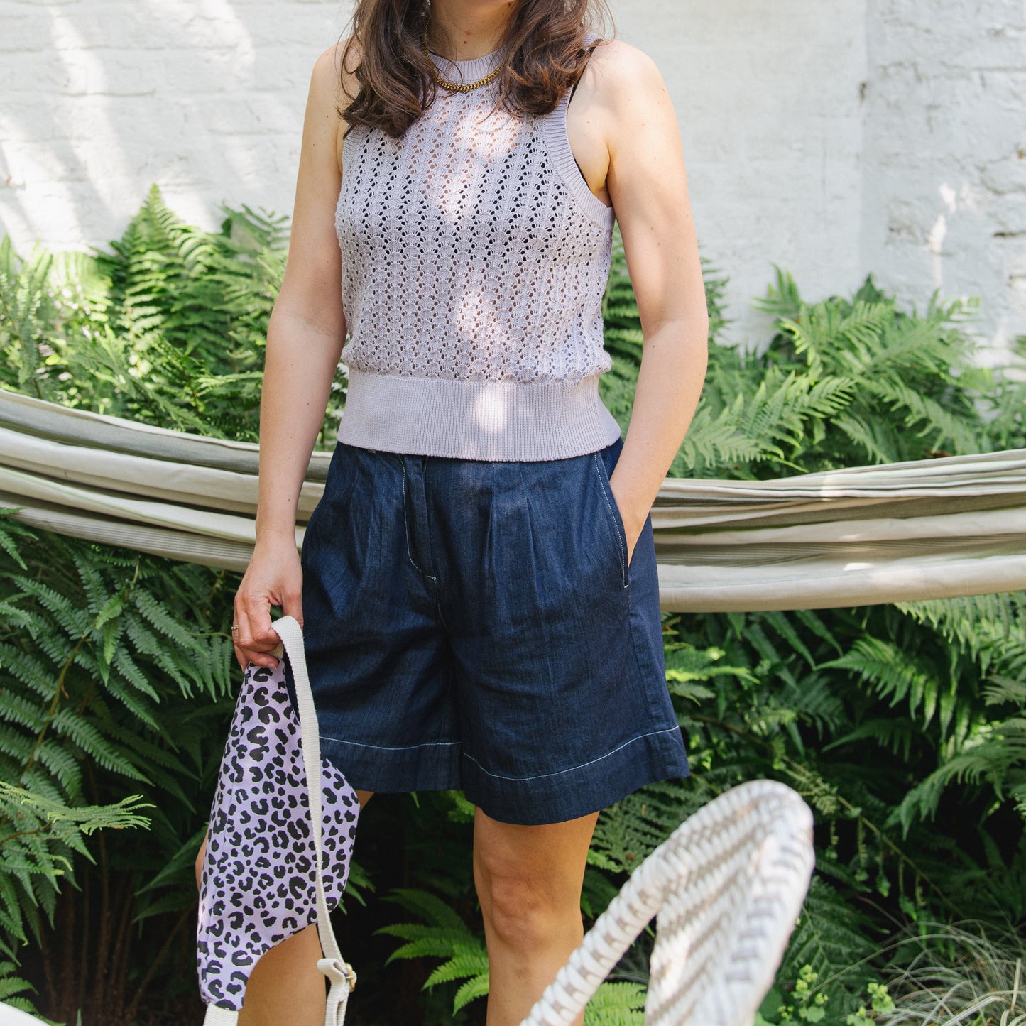 Naroa Shorts - Raw Denim