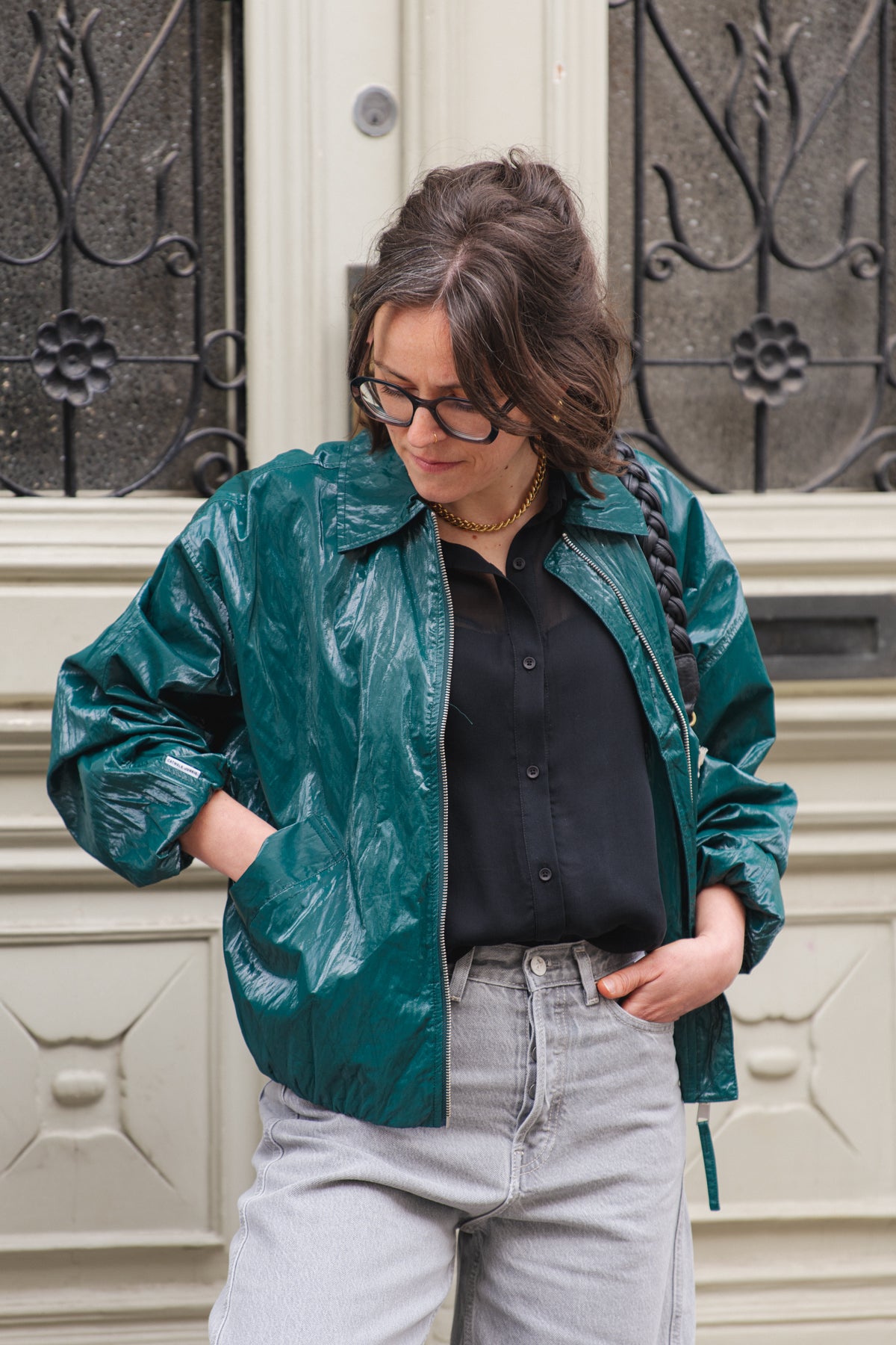 Tuck in Jacket - Sea Moss
