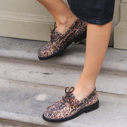 Niza Derbies - Suede Bengal
