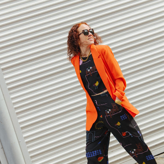 Atxa Blazer - Orange