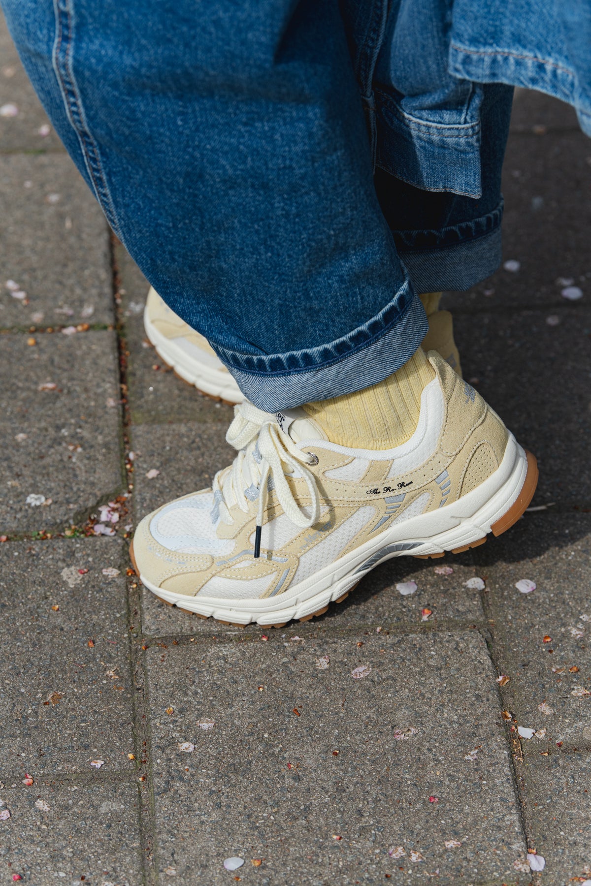 The Re-Run Vintage Suède - Soft Yellow