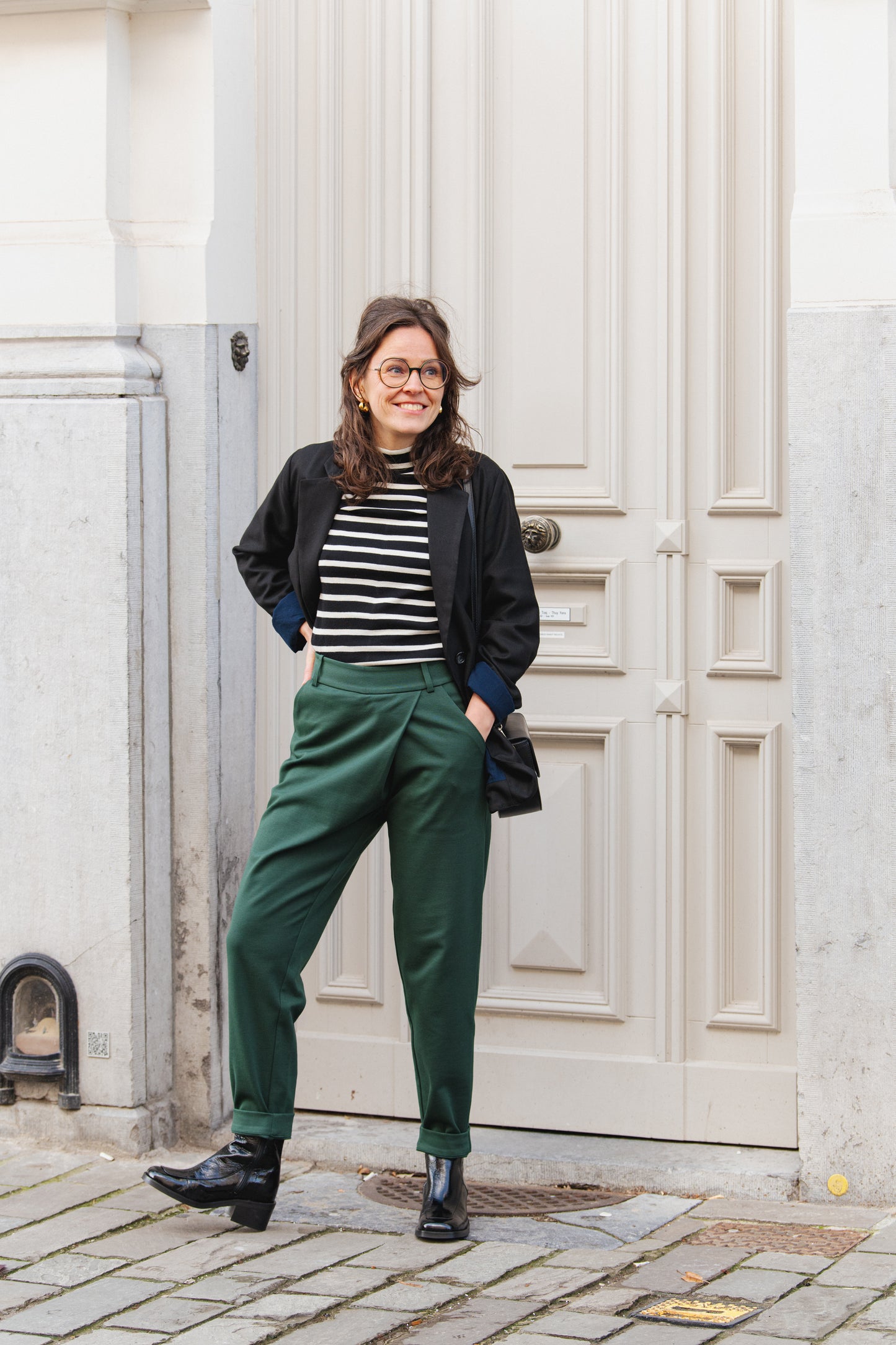 LAST ONE IN 40 - Ezama Trousers - Dark Green