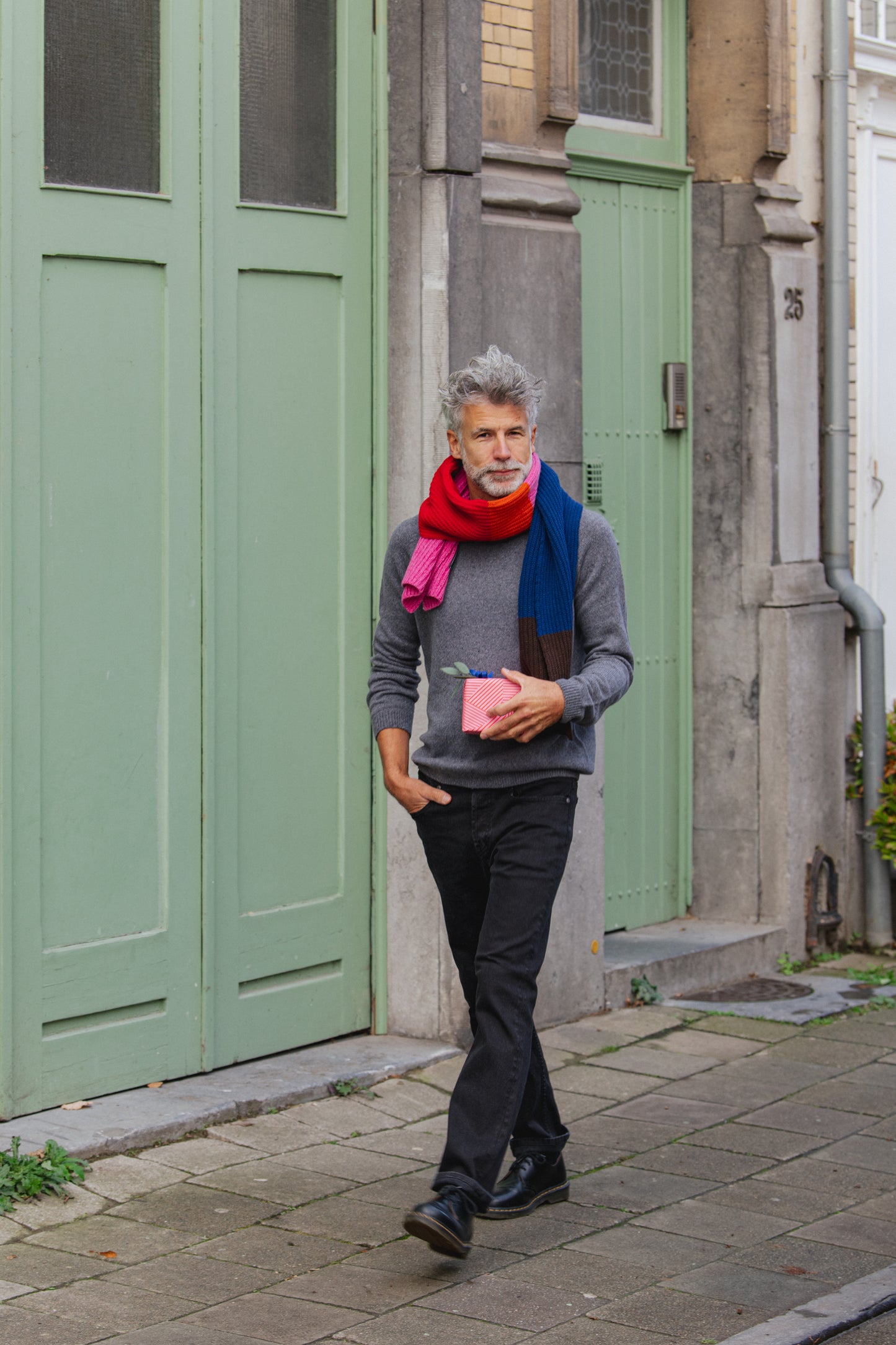 LAST ONE IN M- Cooper Sweater - Mid Grey