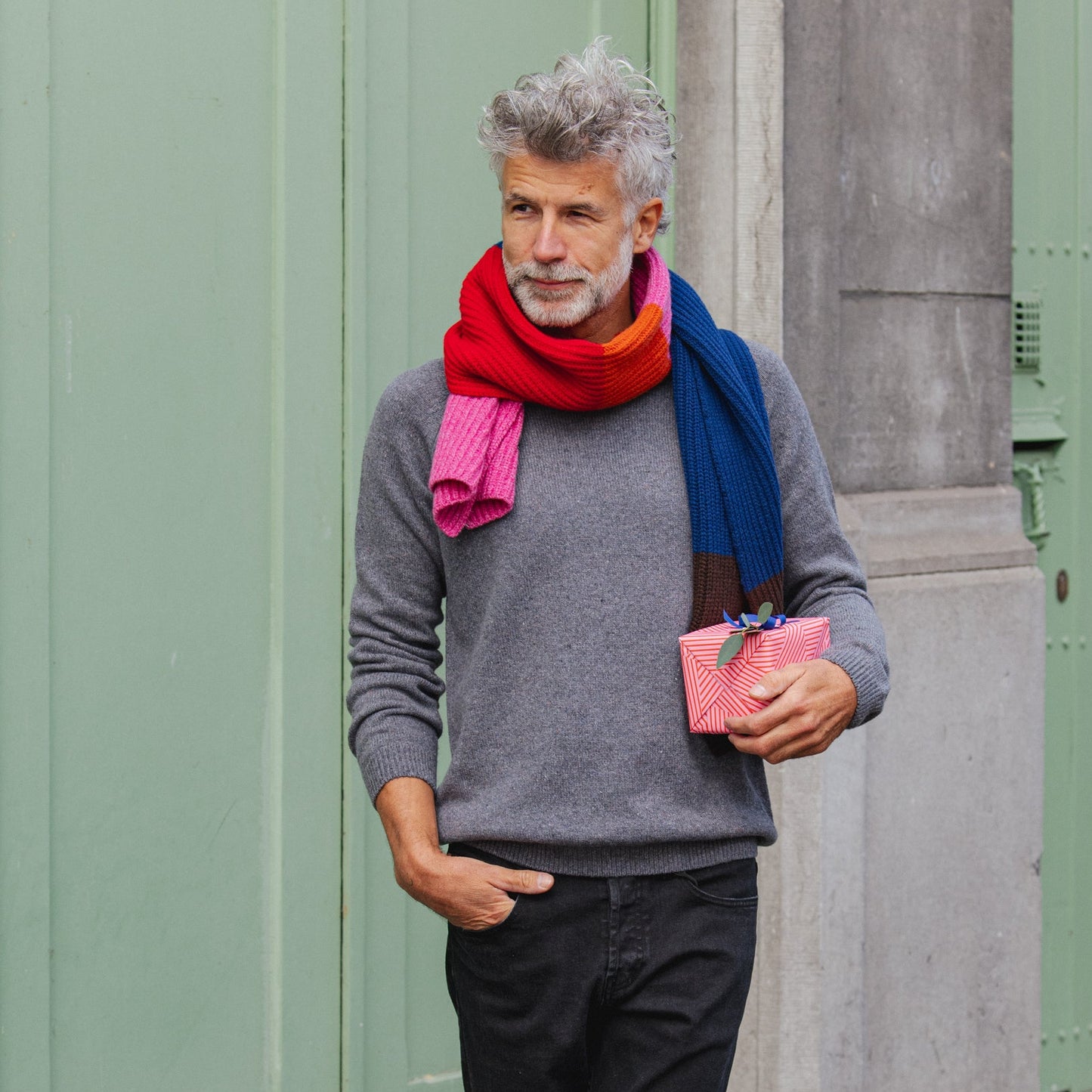 LAST ONE IN M- Cooper Sweater - Mid Grey