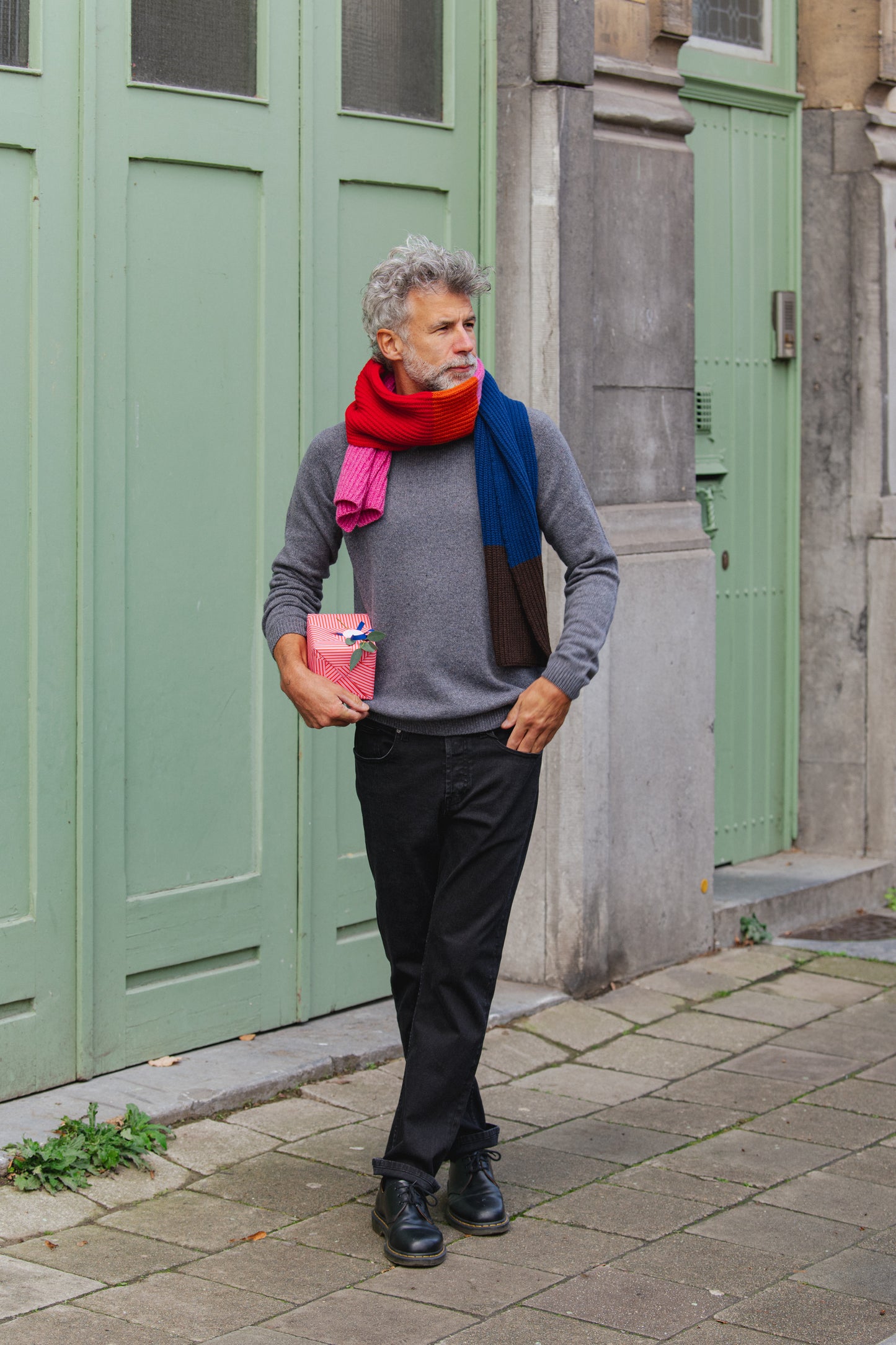 LAST ONE IN M- Cooper Sweater - Mid Grey