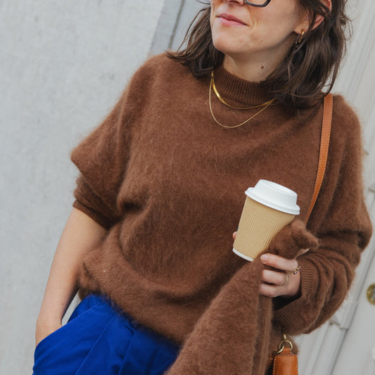 Super Soft Merino Knit - Caramel