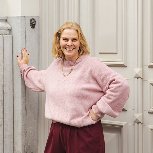 Juliana Wool Sweater - Light Pink