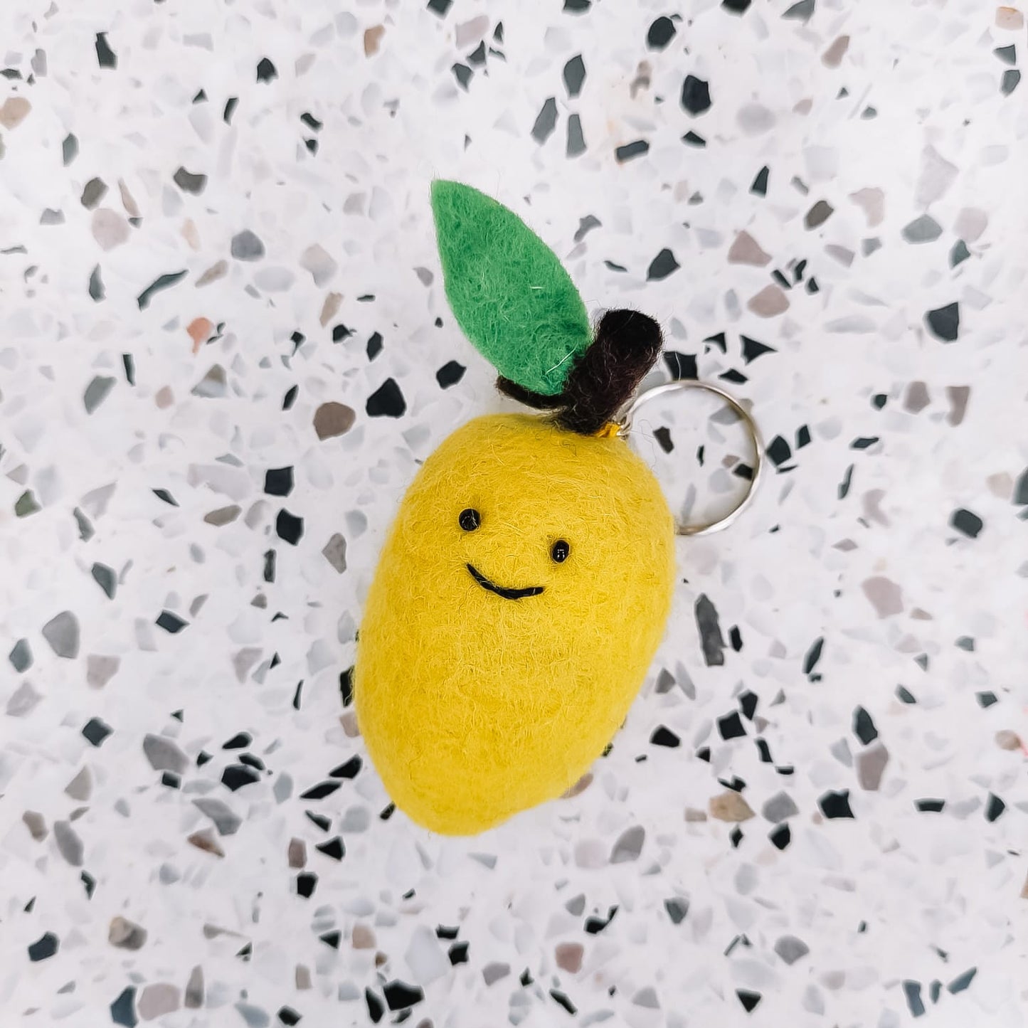 Keychain Wool - Veggies & Fruits