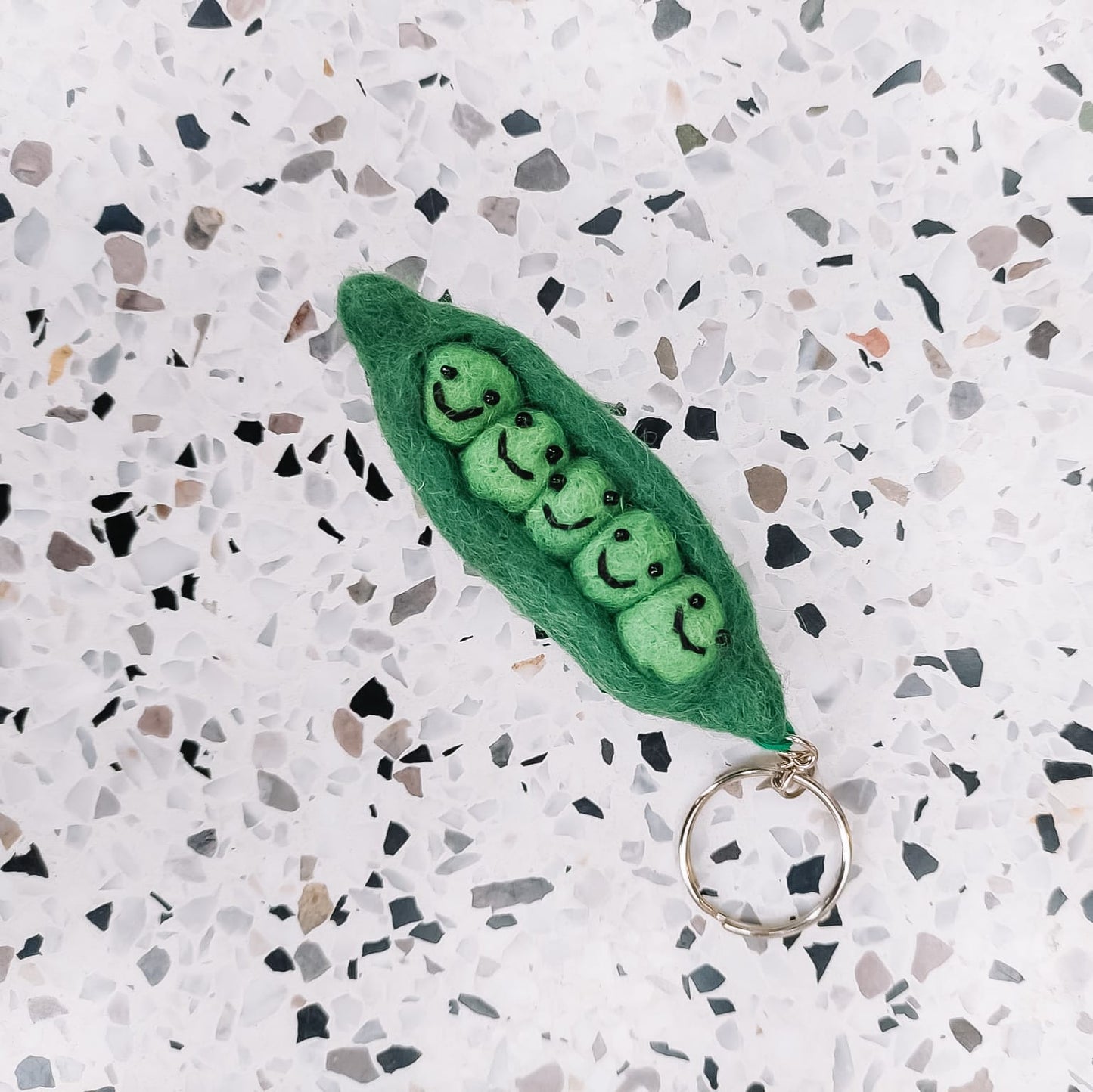 Keychain Wool - Veggies & Fruits