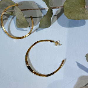 Essyello Big Rock Hoops