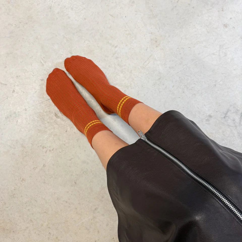 Jutelaune Malvine Socks - Tile