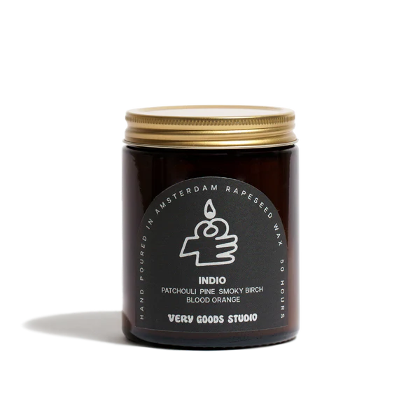 Very Goods Studio Amber Glass Candles - Indio